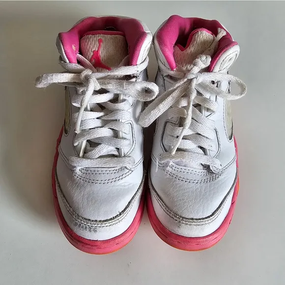Jordan Kids Air Jordan 5 &quot;Pinksicle&quot; Sneakers Sz 11