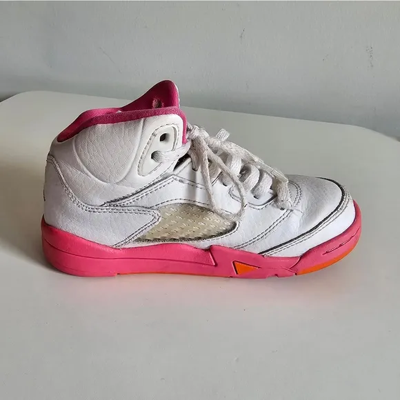 Jordan Kids Air Jordan 5 &quot;Pinksicle&quot; Sneakers Sz 11