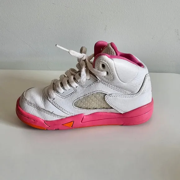 Jordan Kids Air Jordan 5 &quot;Pinksicle&quot; Sneakers Sz 11