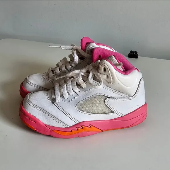 Jordan Kids Air Jordan 5 &quot;Pinksicle&quot; Sneakers Sz 11