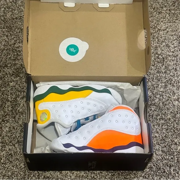 Jordan Mid Retro 13 Multicolor Sneakers New in Box SZ 8C