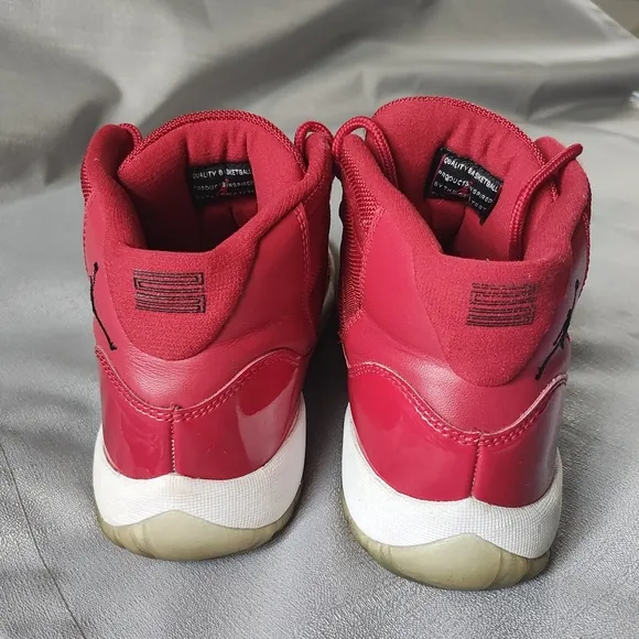 Jordan Red Retro 11 Sneakers Youth size 7