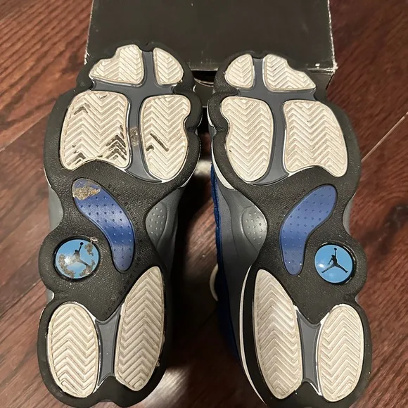 Jordan Retro 13 | Kids SZ 2.5 | French Blue/University Blue-Flint Grey-White