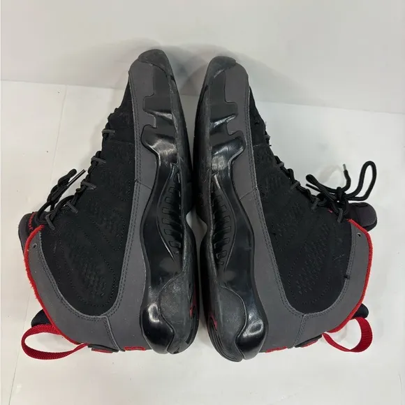 Jordan retro 9 Sneakers charcoal and Red