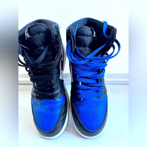 Jordan Youth Air Jordan 1 Retro High OG GS 575441 041Royal Toe