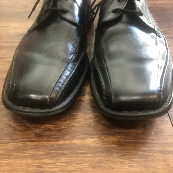 Josef Seibel Black Leather Loafers Sz. 46 (US13)
