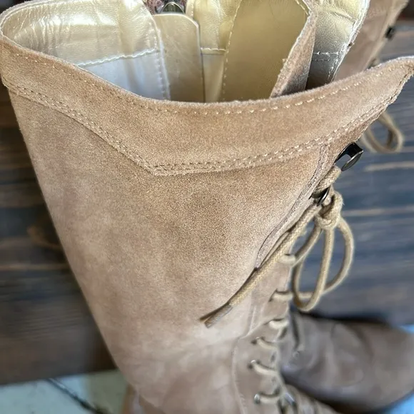Joyfolie AELIN LEATHER BOOT IN DISTRESSED NUTMEG 5Y