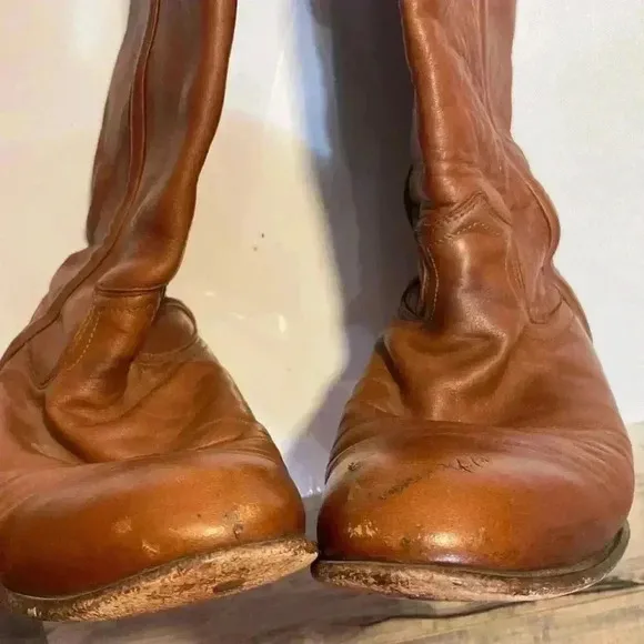 Justin boots brown ladies 7 B L 3738