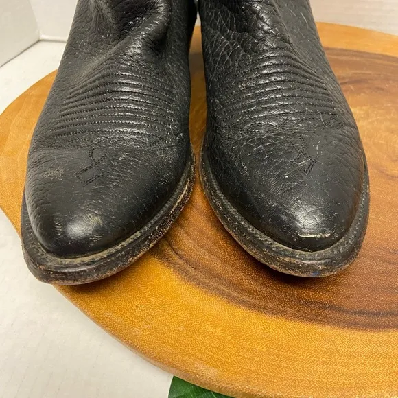 Justin Boots Cowboy Western Classic Pointed Toe Boots Ranch Boots