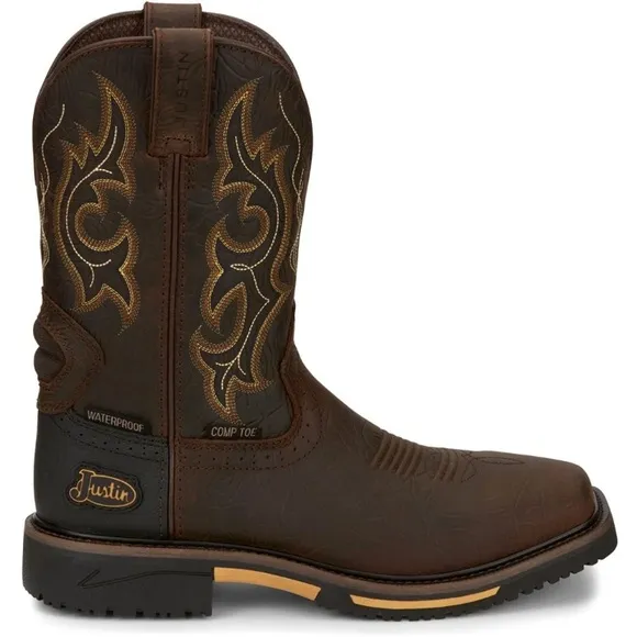 Justin Boots Men's Brown Western Boots