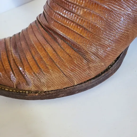 Justin exotic leather boots 1735 Size 9.5