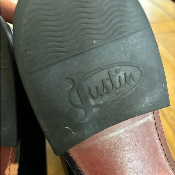 JUSTIN Men’s JACKSON 10&quot; ROPER BOOTS (11.5 B)