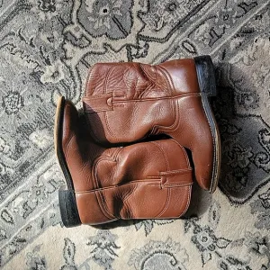 Justin  Toddler Leather Cowboy Boots