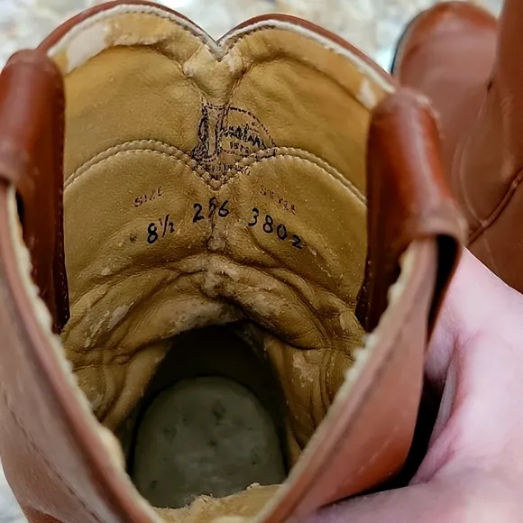 Justin  Toddler Leather Cowboy Boots
