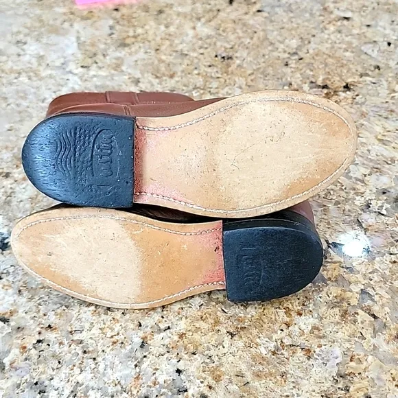Justin  Toddler Leather Cowboy Boots