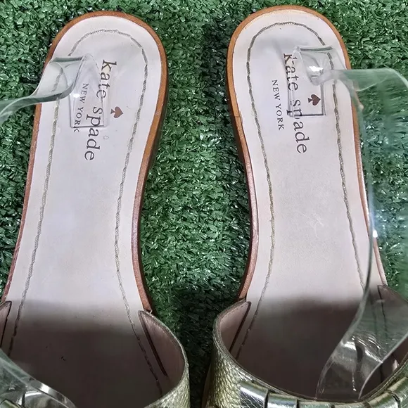 KATE SPADE | BRIE TASSEL CHAIN SLIDE SANDALS
