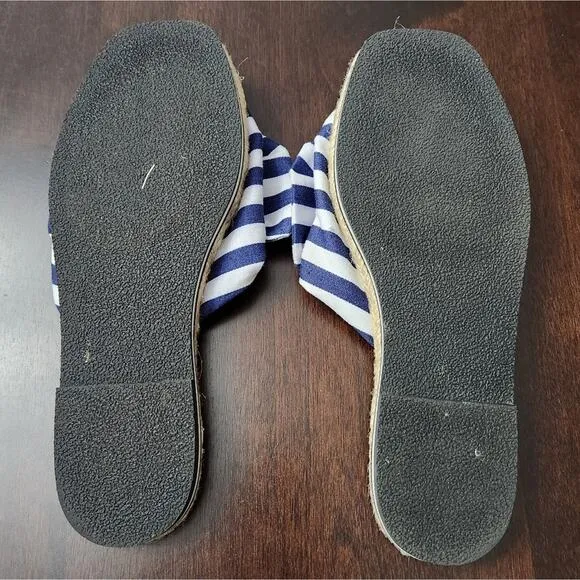 Kate Spade Caliana Blue Bow Sandals Size 6.5