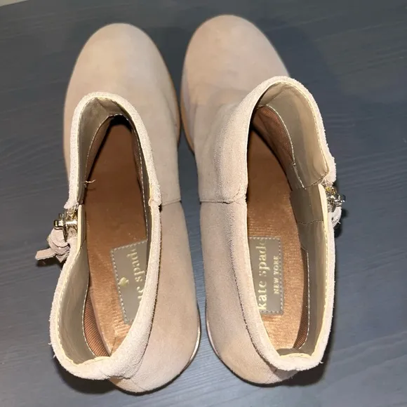 Kate Spade Suede Ankle Boots