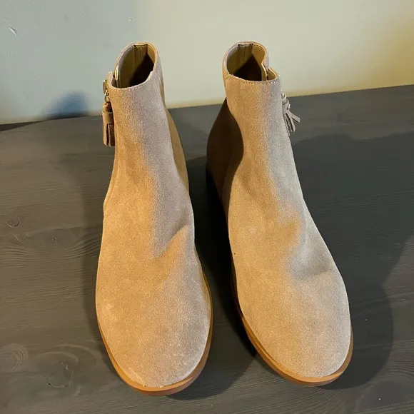 Kate Spade Suede Ankle Boots