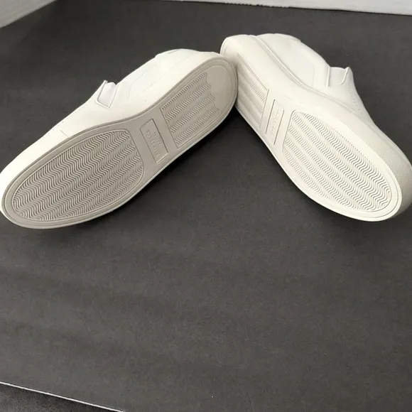 Kate Spade White Slip-On Loafers