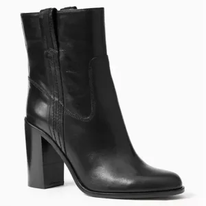 Kate Spade baise pull on black leather boots,  9