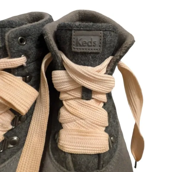 Keds Camp Boot Water-Resistant Cutesy Fall Winter Suede w/ Thinsulate Cozy Boots