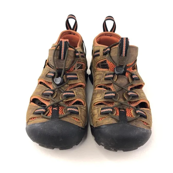 Keen Arroyo II Brown Leather Waterproof Hiking Sandals 9