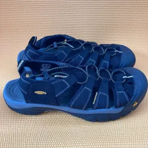 KEEN Athletic Sandals Slip On Waterproof Hiking Drawstring Men's Black SIZE 13