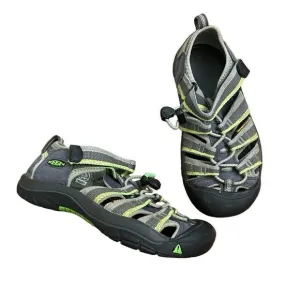 Keen Boys Newport H2 1014266 Racer Grey Green Waterproof Sport Sandals Size 2