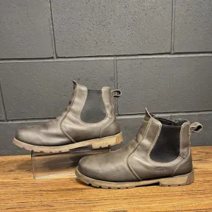 Keen Brown Leather Slip On Chelsea Boots Men’s 12 EE