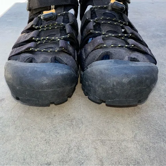 Keen Commuter Bike Cycling Sandals Men Size 10.5 Biking Cleats Shoes Black *READ