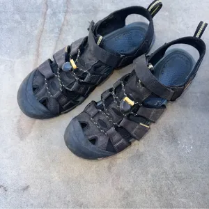 Keen Commuter Bike Cycling Sandals Men Size 10.5 Biking Cleats Shoes Black *READ