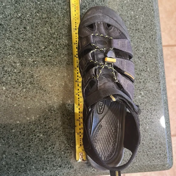 Keen Commuter Bike Cycling Sandals Men Size 10.5 Biking Cleats Shoes Black *READ