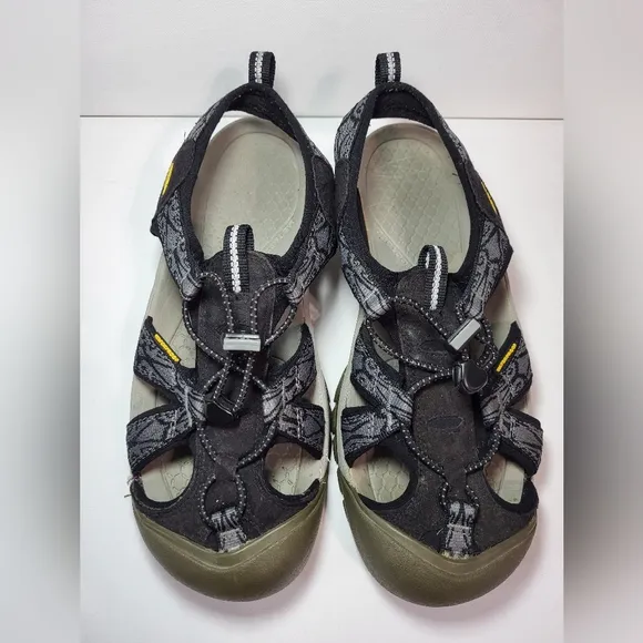 Keen H2 Venice Black Outdoor Hiking Sandals Women's Size 10.5