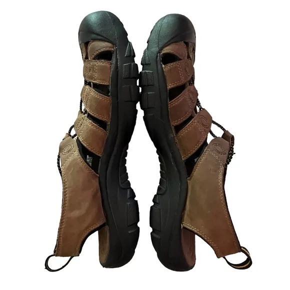 KEEN Leather Hiking Sandals Newport Waterproof Straps Men’s Size 9.5 FAST SHIP