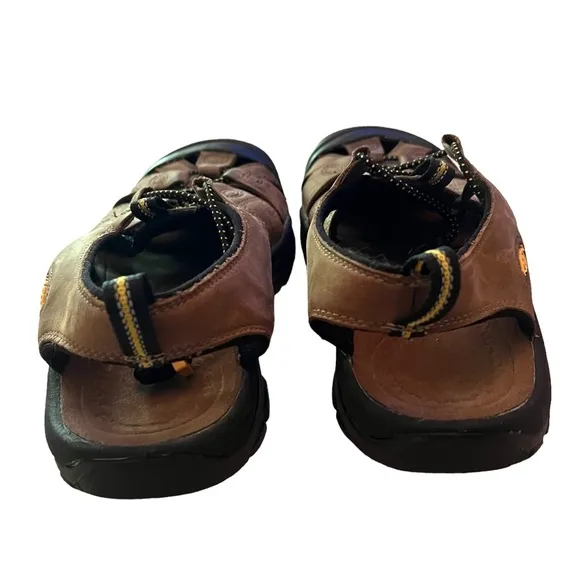 KEEN Leather Hiking Sandals Newport Waterproof Straps Men’s Size 9.5 FAST SHIP