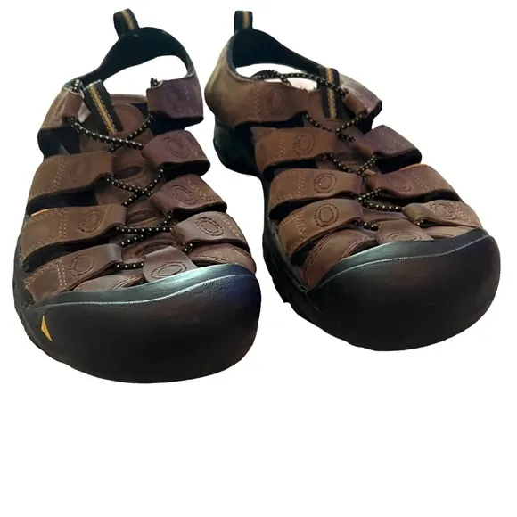 KEEN Leather Hiking Sandals Newport Waterproof Straps Men’s Size 9.5 FAST SHIP