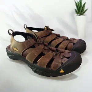 KEEN Leather Hiking Sandals Newport Waterproof Straps Men’s Size 9.5 FAST SHIP