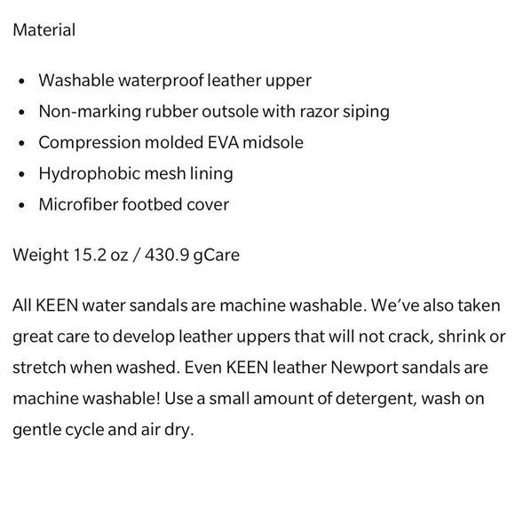 KEEN Men’s Newport Closed Toe Waterproof Sandals