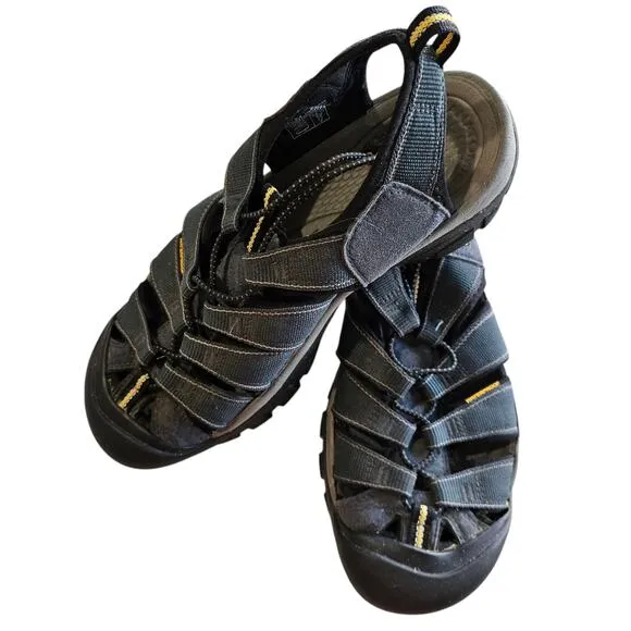 Keen Men's Newport H2 Waterproof Sandals Navy / Gray Size 11