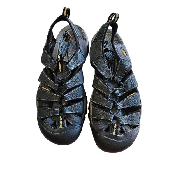 Keen Men's Newport H2 Waterproof Sandals Navy / Gray Size 11