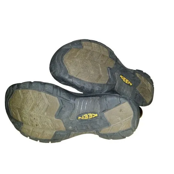 Keen Newport Bison Hiking Sandals Men Sz 8 Brown Leather Waterproof‎ Outdoors