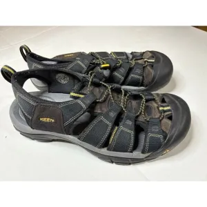 KEEN Newport H2 Hiking Sandals Shoe Men 10.5 Black All Terrain Sport Waterproof