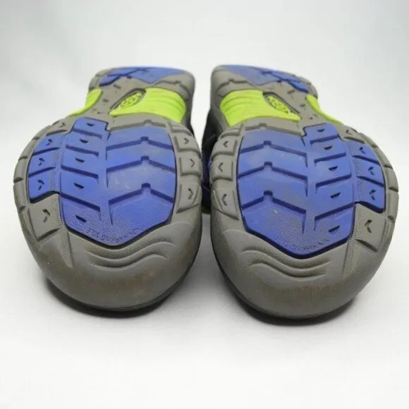 Keen Newport H2 Kids Size 5 Blue Green Slip On Waterproof Fisherman Sandals