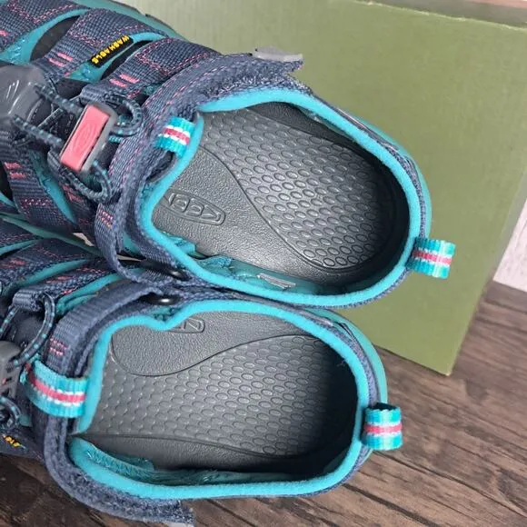 Keen Newport H2 Midnight Navy Baltic Waterproof Sandals Youth Sz 3 (NIB)