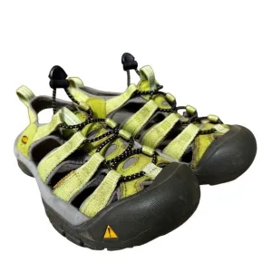 Keen Newport H2 Outdoor Sandals Hiking Closed Toe Waterproof Yellow Green 6