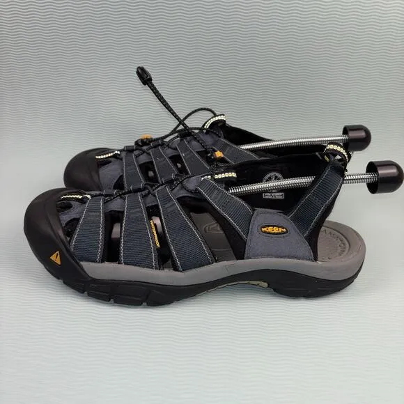 KEEN Newport H2 Sandals Men’s Size 12 1001938 Blue Waterproof Hiking Bungee Cord