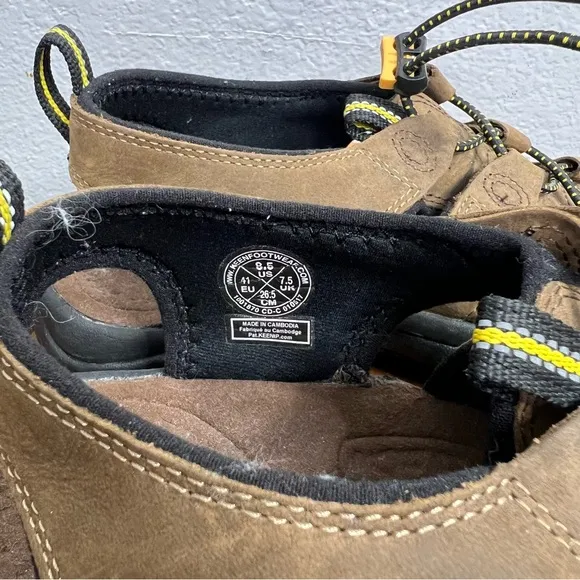 Keen Newport Men's Water Sport Sandals have Waterproof Leather Upper  Size 8.5