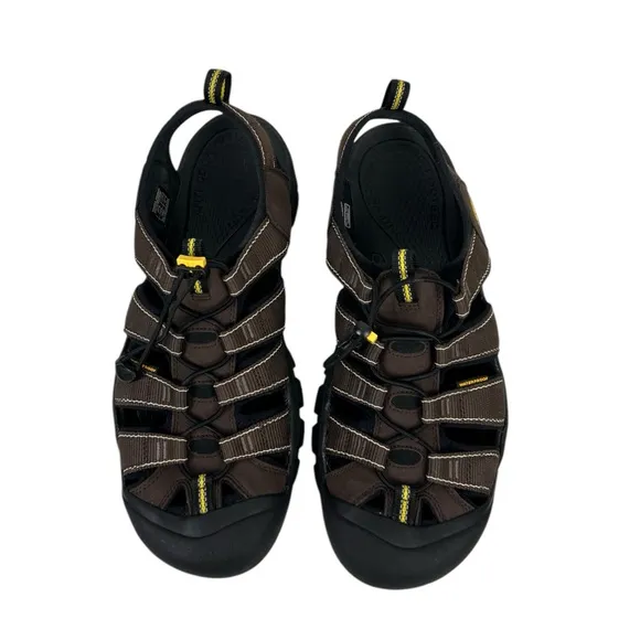 Keen Sandals Men 12 Newport H2 Fisherman Brown Waterproof Trail Water 1001914