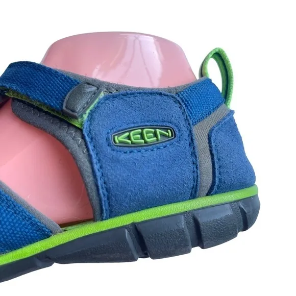 Keen Seacamp II CNX Big Kids Size 5 Blue Waterproof Sport Sandals 1014479